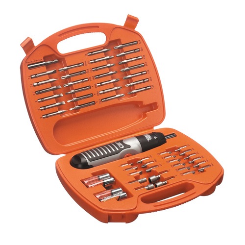 Black and Decker - EL 54 Piece Alkaline Screwdriver and Screwdriving Set - A7071