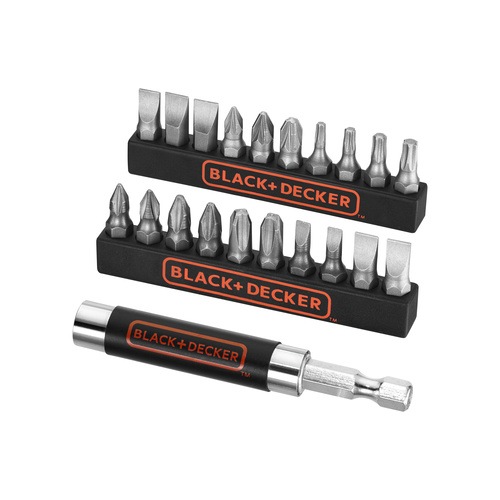Black and Decker - EL 21 Piece Screwdriving Bit Set - A7074