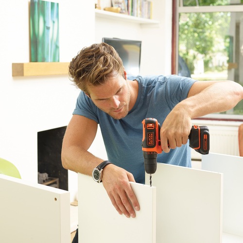 Black and Decker - 108V Lithiumion  - BDCDD12K1