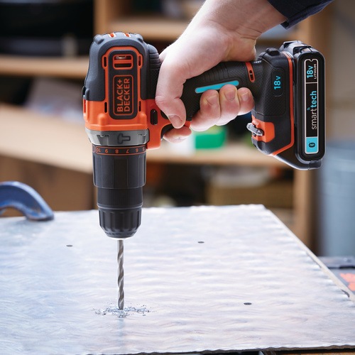 Black and Decker - 18V Lithiumion Smart Tech   - BDCHD18KST