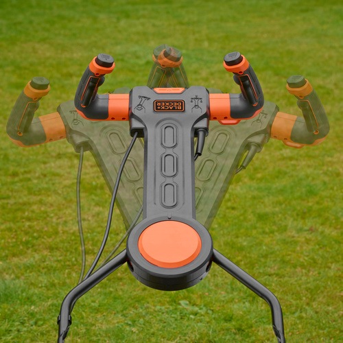 Black and Decker -   1800W 42cm   EasySteer - BEMW481ES
