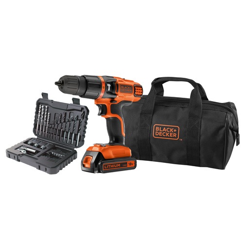 Black and Decker - EL 18V Hammer Drill - EGBL188S32