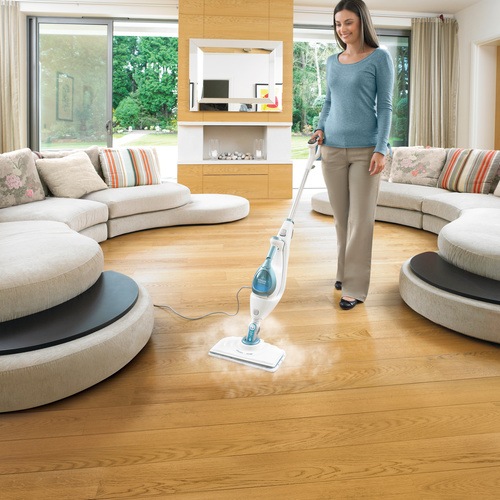 Black and Decker - 1600W  steammop Deluxe 2       Steambuster - FSMH1621
