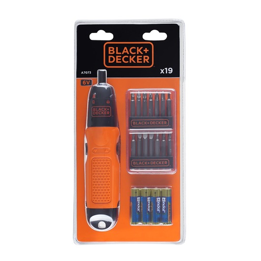EL 19 Piece Alkaline Screwdriver and Screwdriving Set