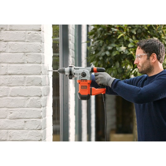 Πνευματικό Πιστολέτο ρεύματος 1250W με SDS Plus 1250W συν 2 τρυπάνια σε κιτ