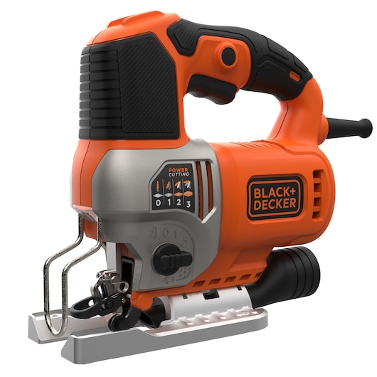 BLACK+DECKER 650W Σέγα Εκκρεμούς κίνησης ρεύματος με 2 λεπίδες και Κασετίνα