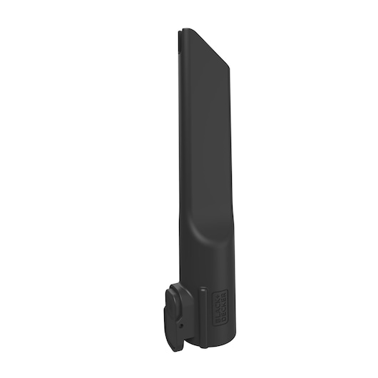Crevice tool attachment included with the BLACK+DECKER SUMMITSERIES select cordless stick vacuum.