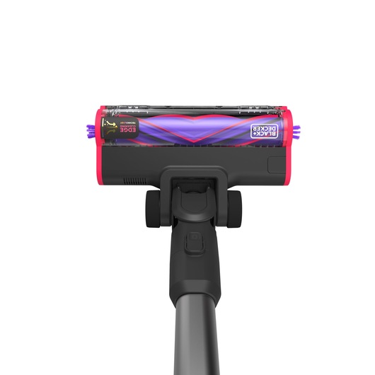 Overhead view of the floorhead and anti-tangle beater bar - BLACK+DECKER SUMMITSERIES select Pet cordless stick vacuum.